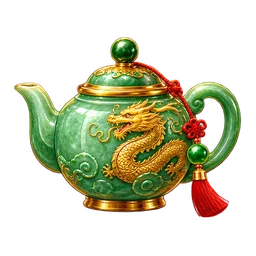 Jade Teapot symbol art